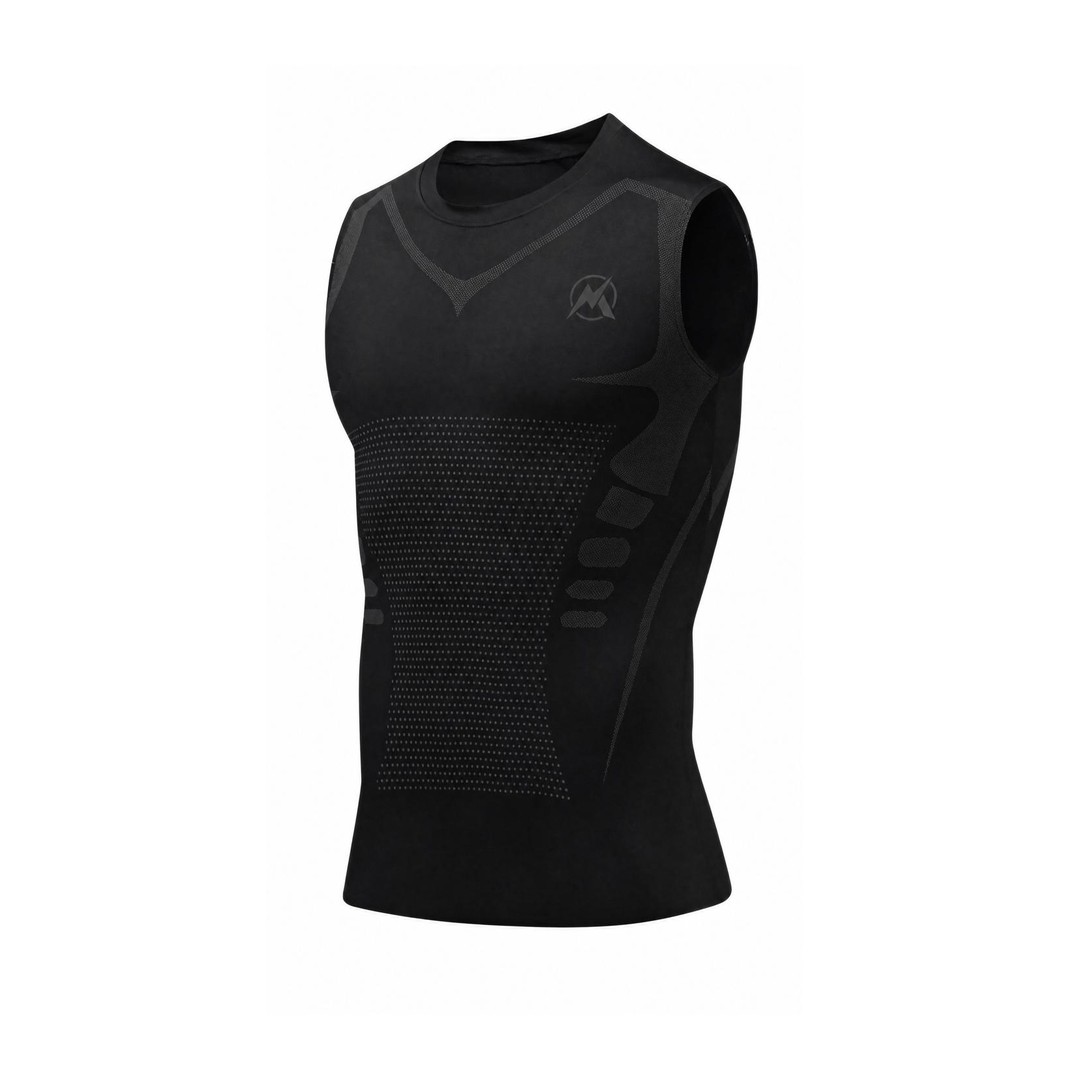 The VitaBoost Stealth Blackout compression tank, tone-on-tone