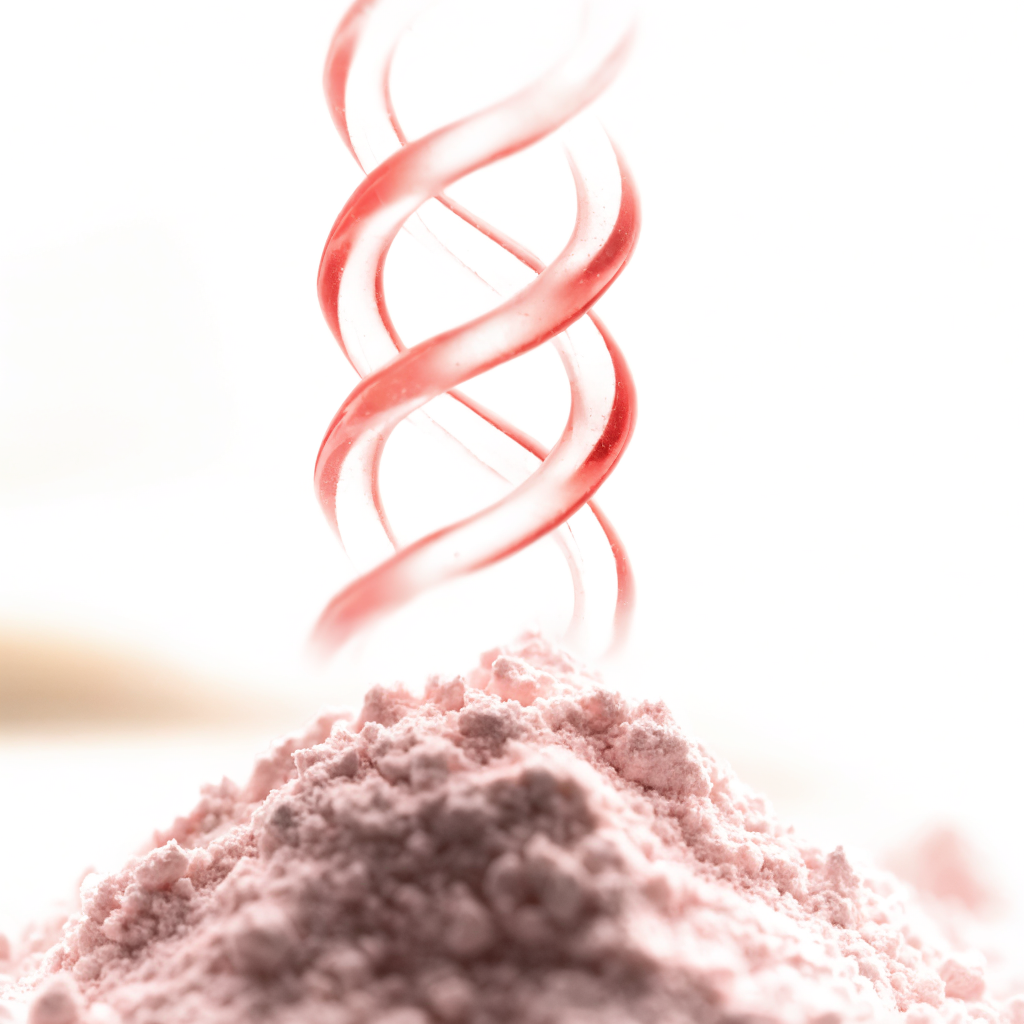 Marine collagen peptide helix