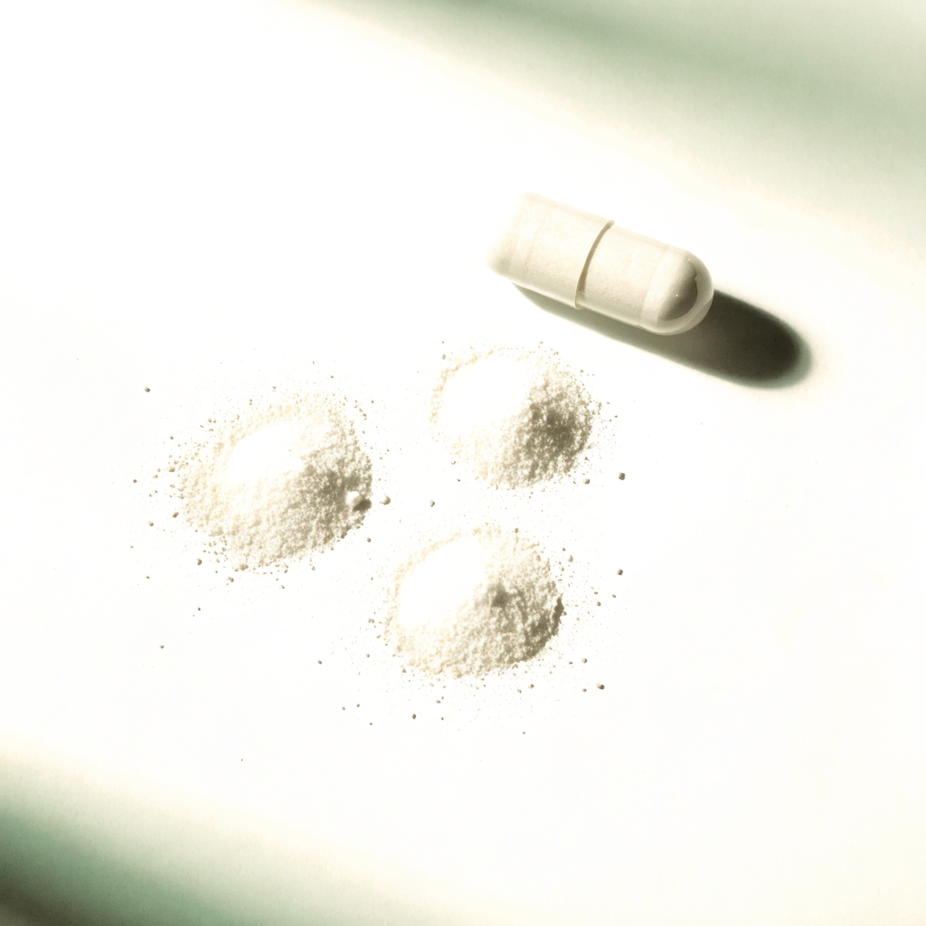 NMN powder and capsule
