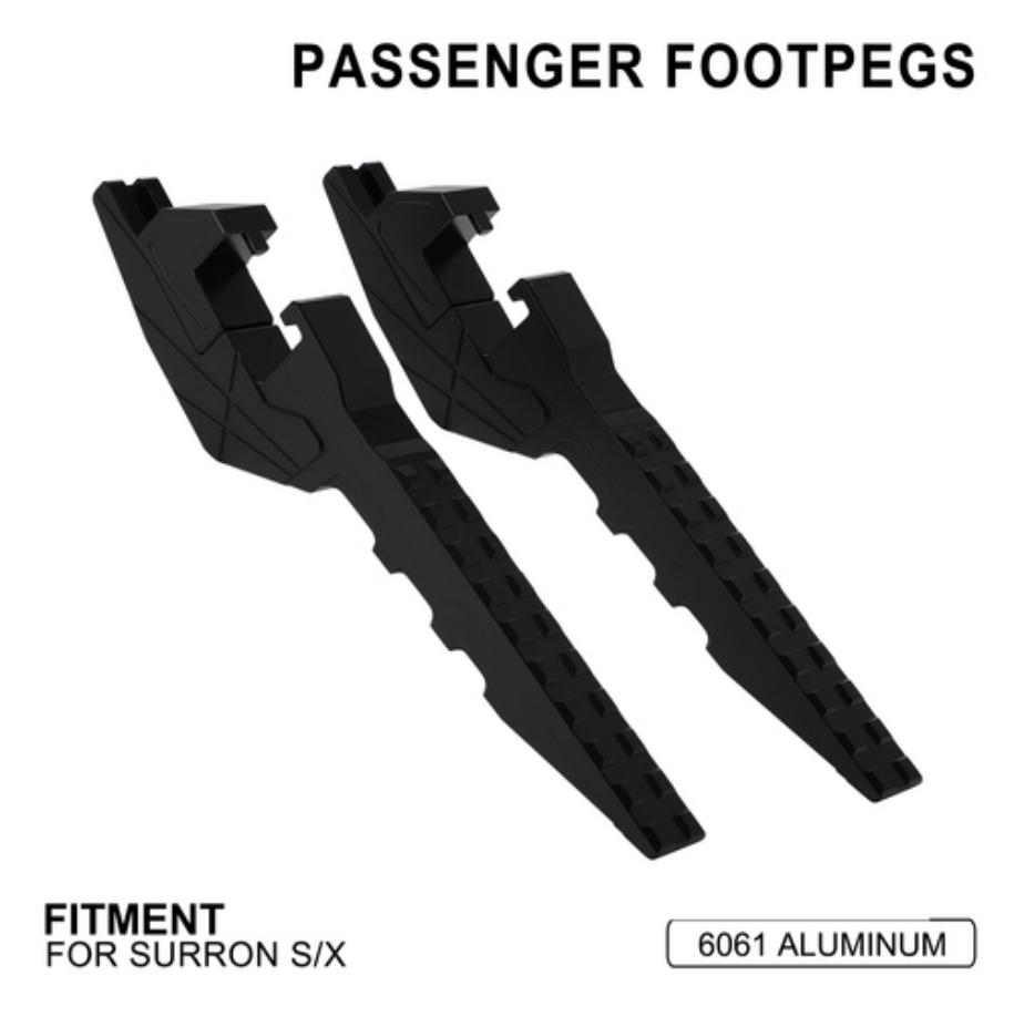 JFGRacing Pedal Extension Bracket / Passenger Repose-pieds (11142041) - Surron