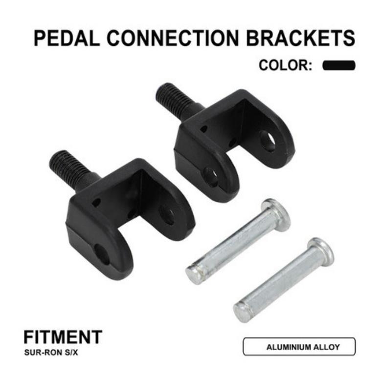 JFGRacing Support de fixation de pédale (11142038) - Surron