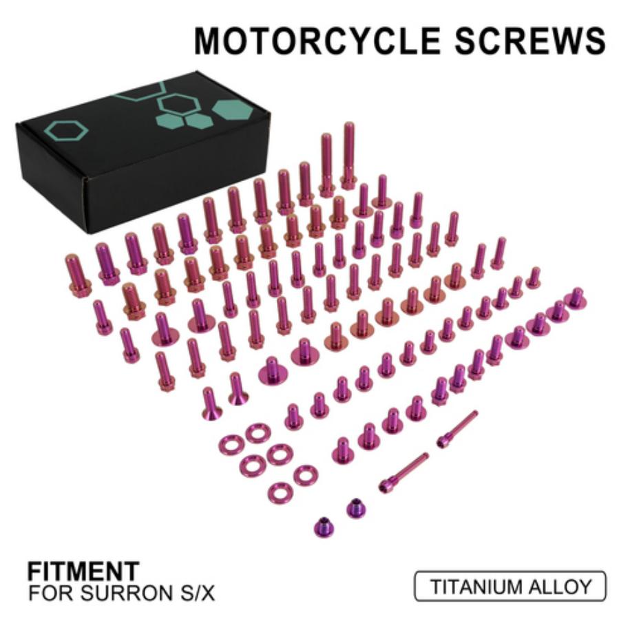 JFGRacing Vis moto - Titane (19152013) - Surron