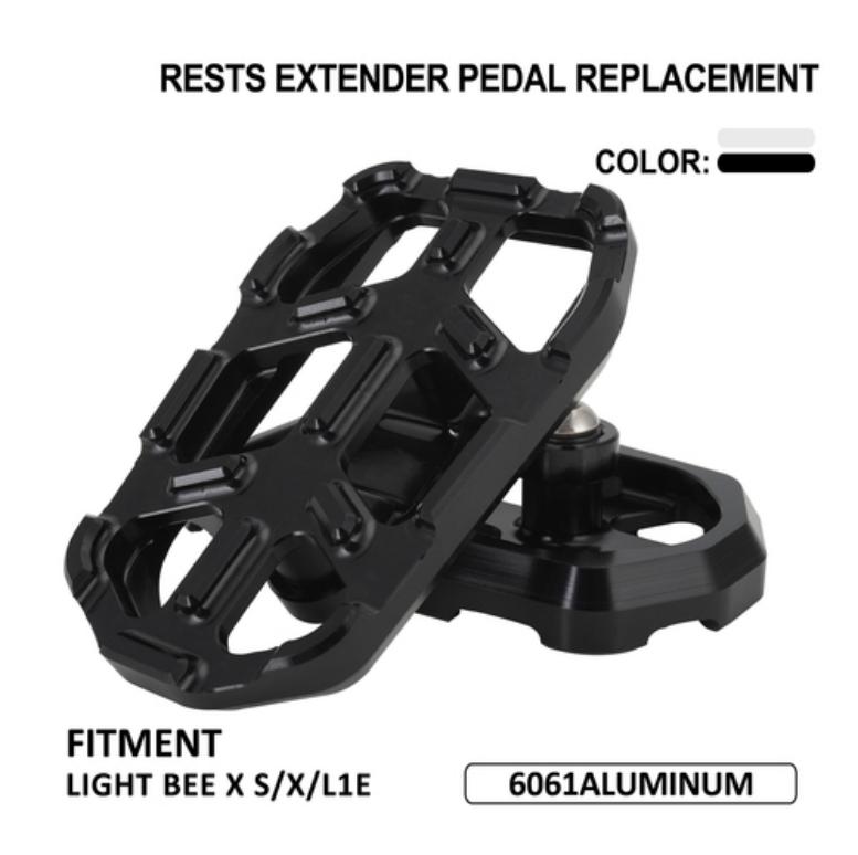 JFGRacing Pédale extension de remplacement (11142002) - Surron