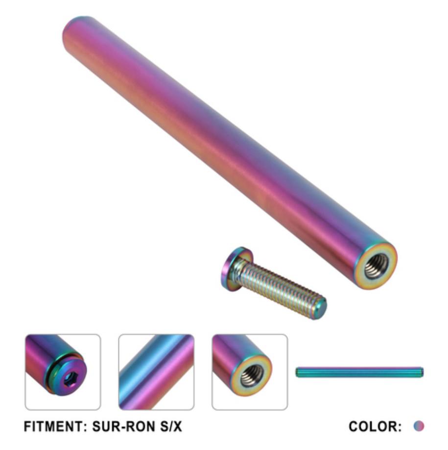 JFGRacing Biellette renforcée moto - Titane (14142088) - Surron