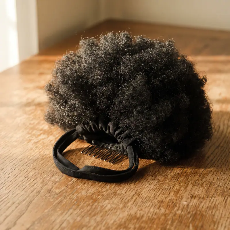 Afro Kinky Drawstring Ponytail, 16"