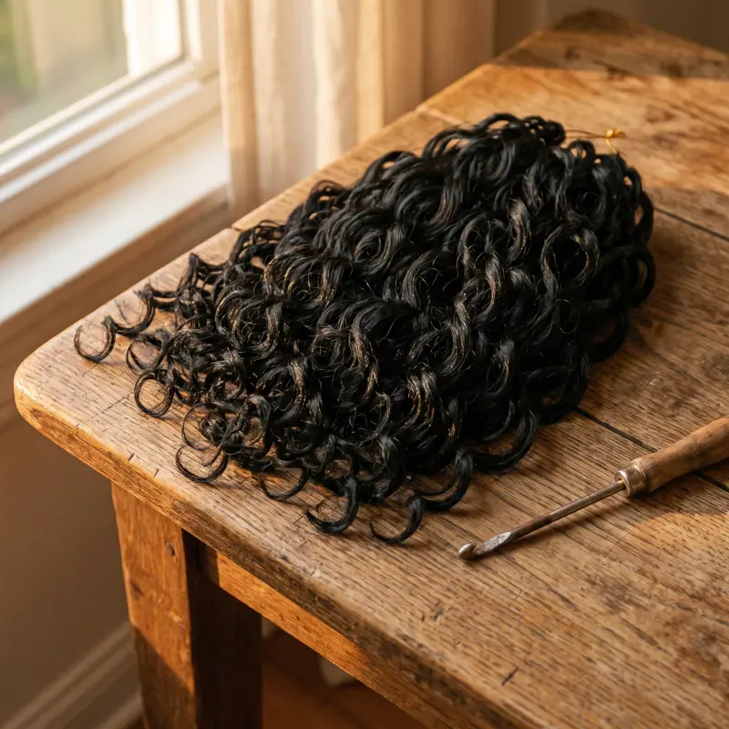 Water Wave Crochet Hair, 18"
